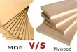 MDF vs. Plywood