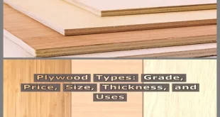 Plywood Types: Grade, Size, Thickness, and Uses